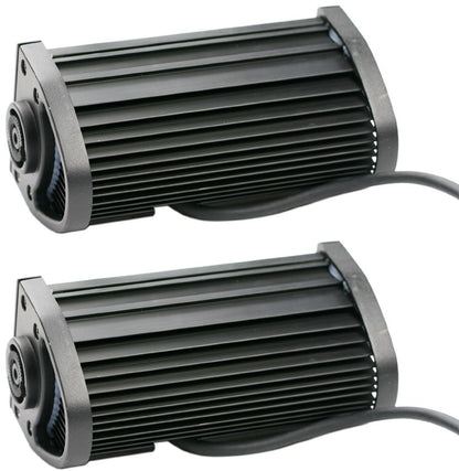 2 Pack Extremely Bright LED Off-road Driving Light Bars, IP67 Waterproof, 6000K