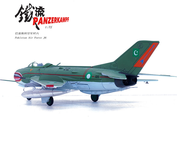 1:72 Panzerkampf Pakistan Air Force J-6 Fighter Plane Diecast Aircraft Model