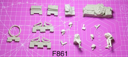 1:35 resin figure model kit Two British soldiers W/package Unassembled unpainted
