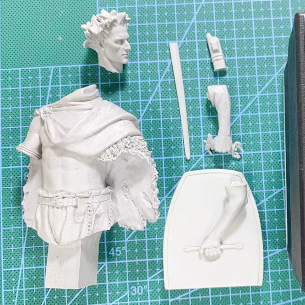 1/12 resin bust figure model Bust of a Gallic warrior unassembled Unpainted