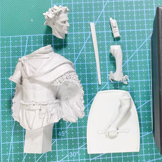 1/12 resin bust figure model Bust of a Gallic warrior unassembled Unpainted