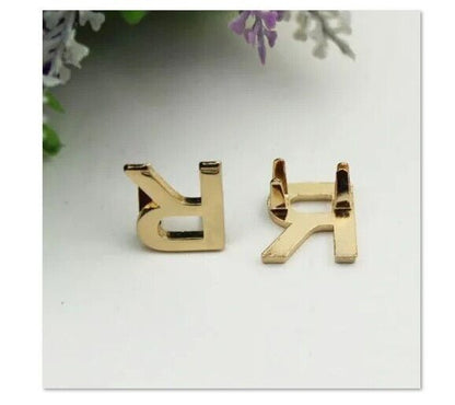 English Letters Rivets 5Pcs Metal DIY Claw Studs Bags Clothes Hats Leather Decor