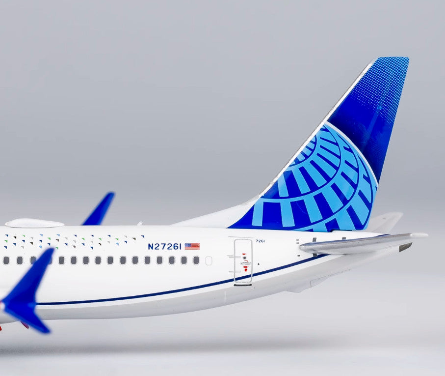 1:400 NG Model UNITED BOEING 737 MAX 8 Passenger Airplane Diecast Aircraft Model