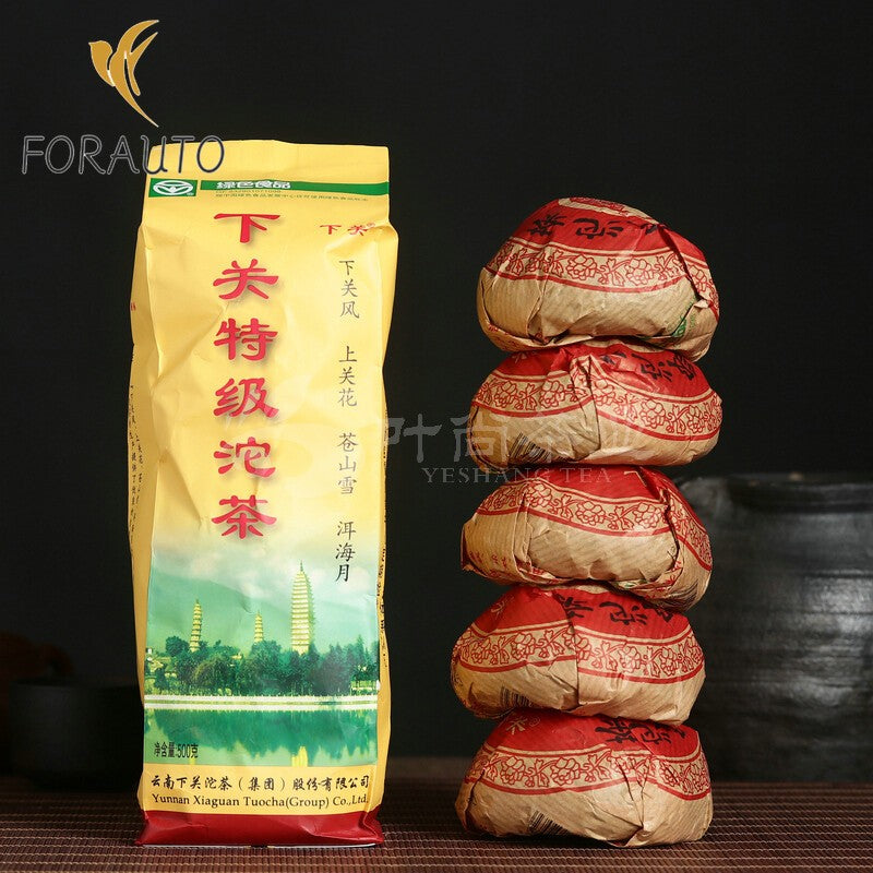2013 Xiaguan TE JI TuoCha Premium Pu'er Tea Raw Pu'er Green Tea 500g -