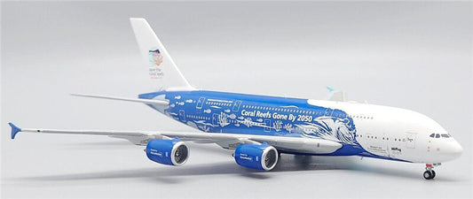 JC Wings Portugal HiFly FOR AIRBUS A380 9H-MIP 1:400 Aircraft Pre-built Model