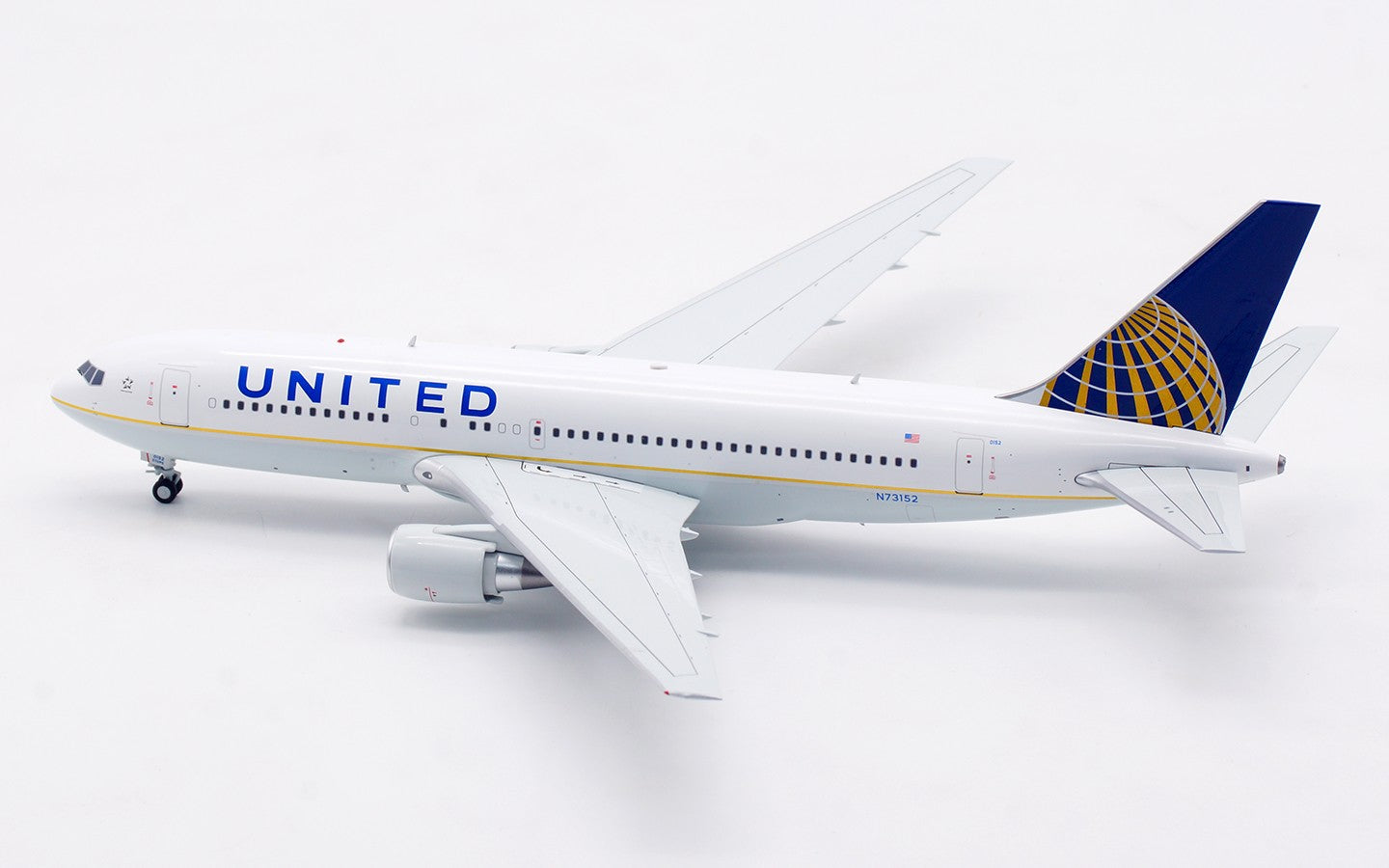 1:200 InFlight United Airlines B767-200 N73152 Airplane Diecast Aircraft Model