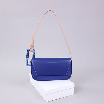Handbags Long Flap Luxury Acrylic Shoulder Fashionable Purses Clutch Pouch Bags