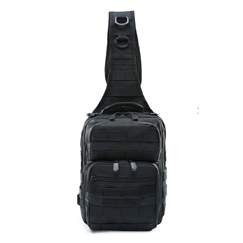 Men Shoulder Chest Bag Sports Nylon Army Hunting Camping Hiking Travel Backpack