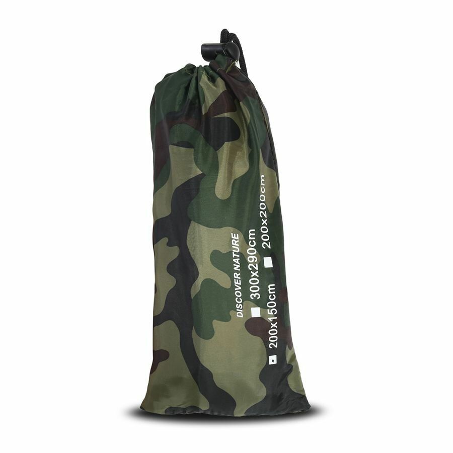 3 Sizes Camouflage Tent Tarp Camping Hunting Shelter Waterproof Outdoor Survival