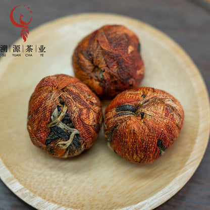 Yunnan Fengqing work black tea handmade dragon pearl small gold ball Dian Hong