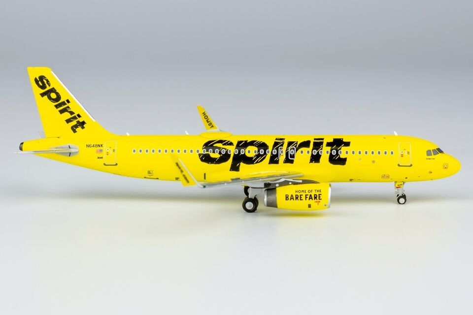 1:400 NG Model Spirit Airline AIRBUS A320 Passenger Plane Diecast Aircraft Model