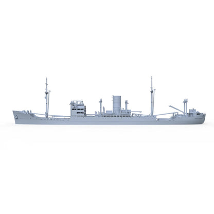 ALL SCALE SSMODEL 723 Military Model Kit German Goldenfels Cargo Ship Waterline