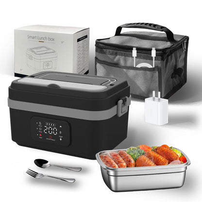 Cordless Electric Smart Lunch Box for Adults 16000mAh Rechargeable Self-Heating