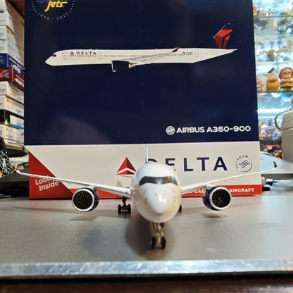 1:400 GeminiJets Delta Airlines Plane Airbus A350-900 Diecast Aircraft Model