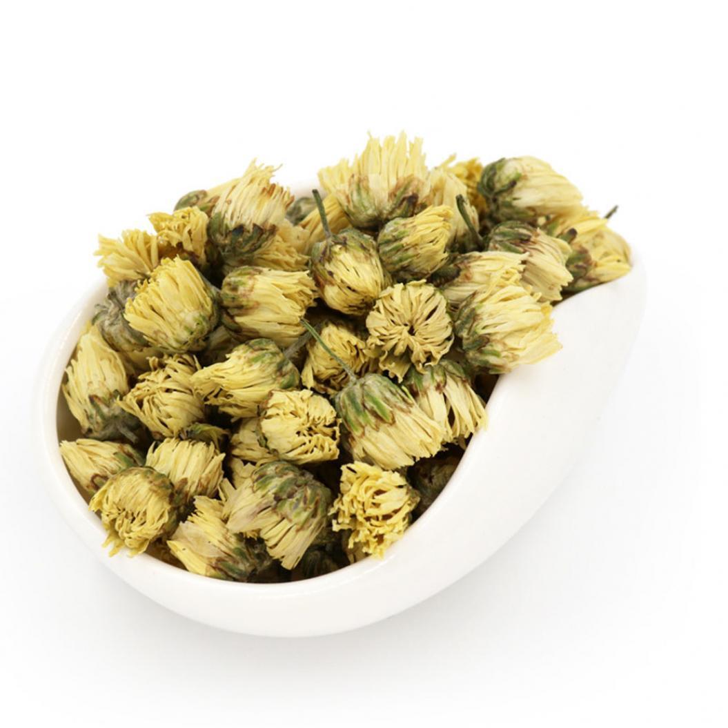 35gDry White Chrysanthemum Flower Buds Floral Herbal Improving Vision Health Tea