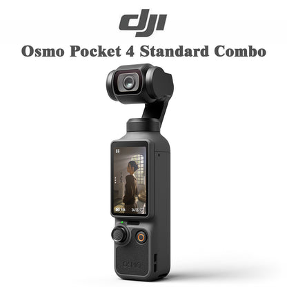 DJI Osmo Pocket 4 Standard Combo 4K Gimbal Camera Vlog Handheld Stabilizer