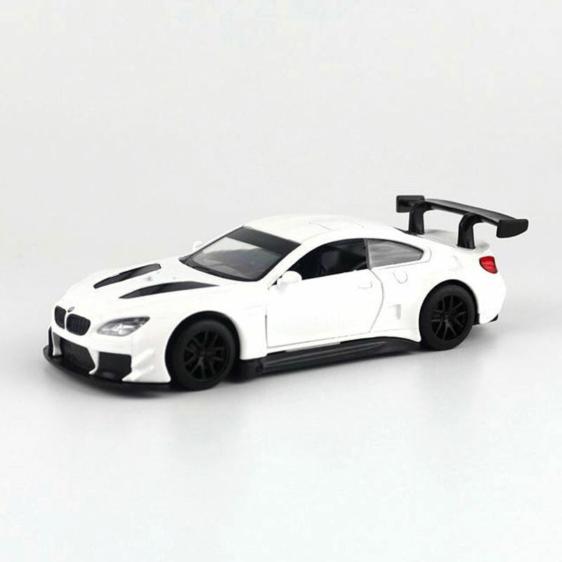 1:44 BMW M6 GT3 Racing Car Diecast Model Car Toy Vehicle for Boys Kids Gifts