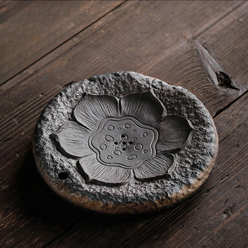 Chinese Retro Tray Tea Set Accessories Tea Table Decorations Coasters Tea Mats