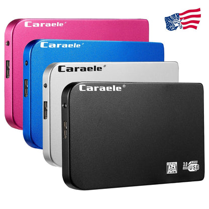 Portable external hard drive HDD USB 3.0 500GB 1TB 2TB--