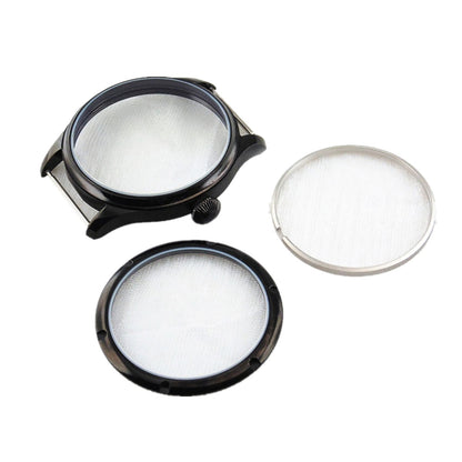 44mm Stainless Steel Watch Case Fit For Seagull ST3600 ETA 6497 6498 Movement G