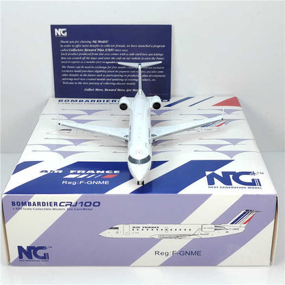 1:200 NG Model AIR FRANCE BOMBARDIER CRJ100 Airplane Diecast Aircraft Model