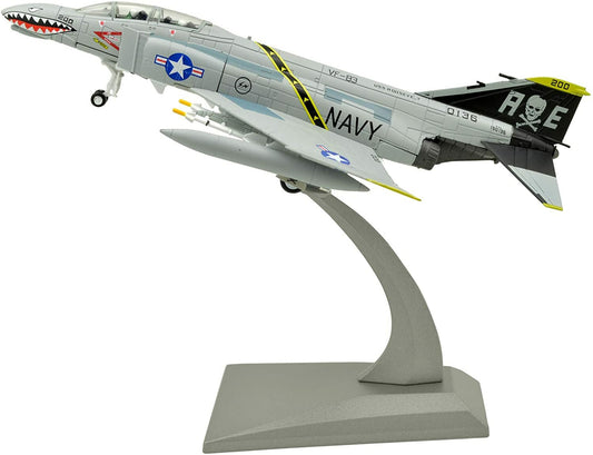 1:100 F-4C Phantom Fighter Attack Metal Military Airplane Model,US Navy