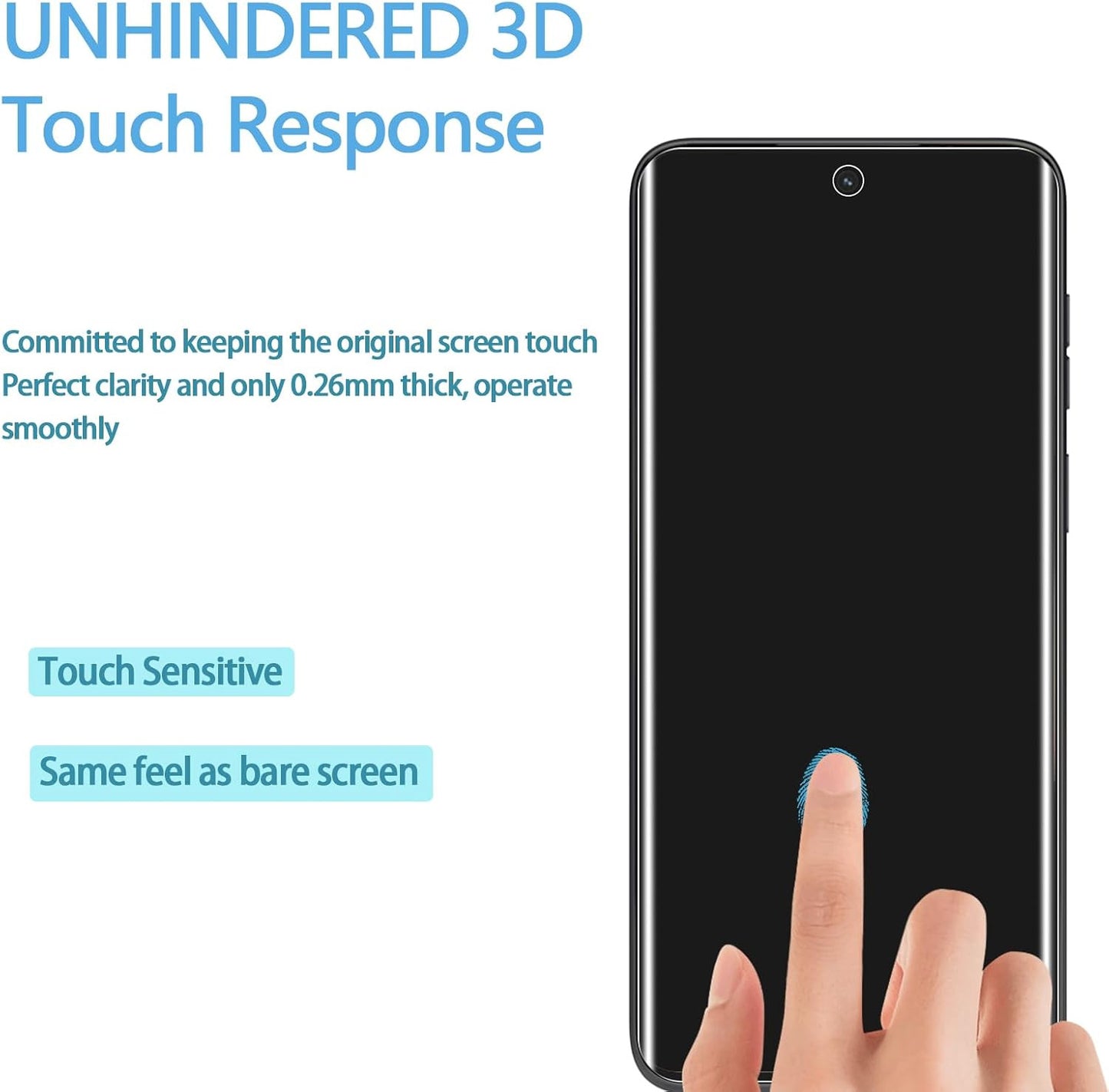 2 Pack Screen Protectors for Moto Edge 2024 TPU Soft Flexible[Not Glass]+2 Pack