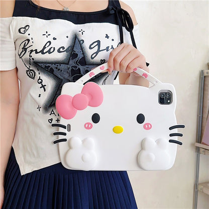 Kitty Kid Stand Case Cover For iPad mini567/ipad air2/ipad6/10th/11th/Air Pro