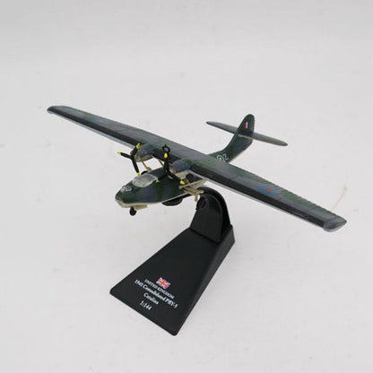 1/144 WW2 UK RAF Classic PBY 5 Catalina Aircraft Fighter Plane Military Model g