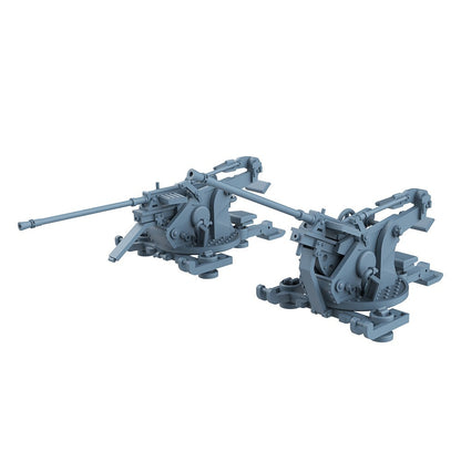 1/700 German Navy 2CM FLAK 30–2CM C/30 GUN HEERESLAFETTE–ARMY-TYPE SINGLE MOUNT
