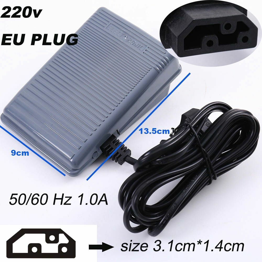 Sewing Machine Foot Pedal Speed Adjust Controller Motor Accessories Power Switch