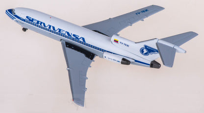 1:400 Aero Classics Servivensa Boeing 727-100 Passenger Airplane Diecast Model