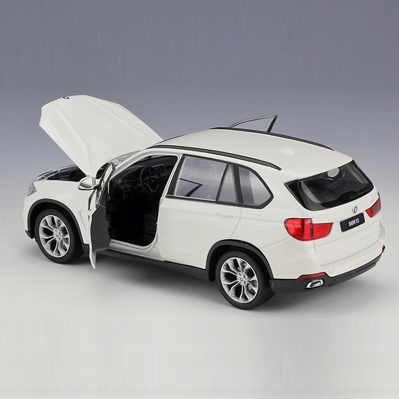 1/24 Scale BMW X5 Model Car Diecast Metal Vehicle Gifts Collection for Men White