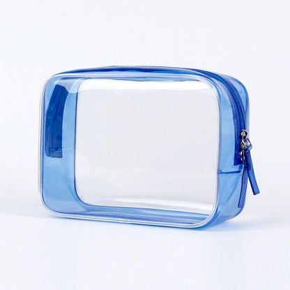 Transparent Cosmetic Bag Travel Organizer PVC Waterproof Clear Makeup Case Pouch