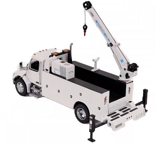 1:50 DM Peterbilt536 Auto-Crane HC14-Crane Work Truck Miller EnPak Diecast Model
