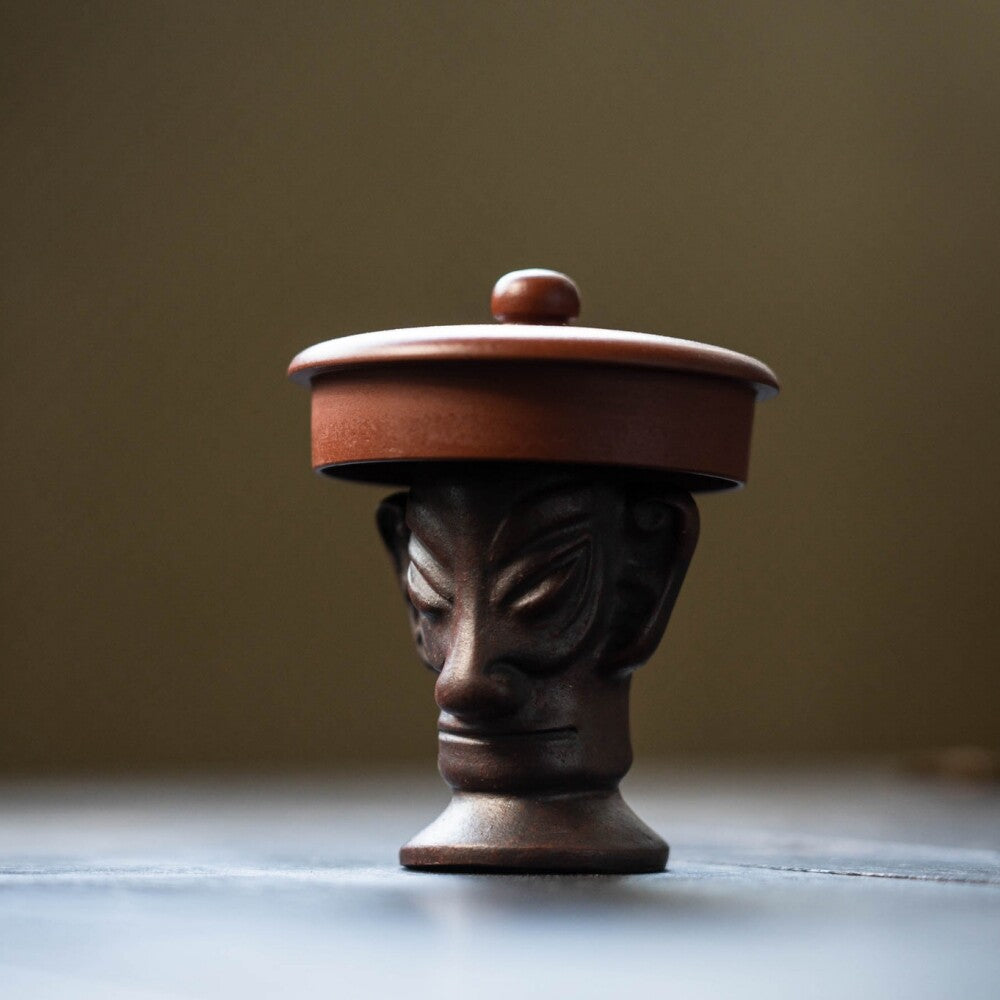 Antique Style Yixing Zisha Tea Pet Holder For Lid Of Pot Gaiwan Creative Lid Mat