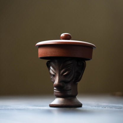 Antique Style Yixing Zisha Tea Pet Holder For Lid Of Pot Gaiwan Creative Lid Mat
