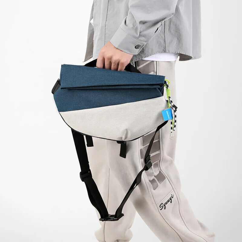 Riding Chest Bag Men's Women's Flat Shoulder Bag Crossbody Bags Men