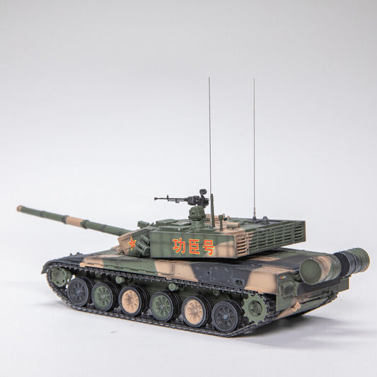 UNISTAR 1/72 Chinese Main Battle Tank ZTZ-99A Type 99 3-Color Painting Model