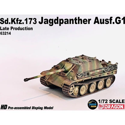 Dragon 1/72 Cheetah Tank Destroyer G1 Late Type 654th Battalion Law 63214 Model