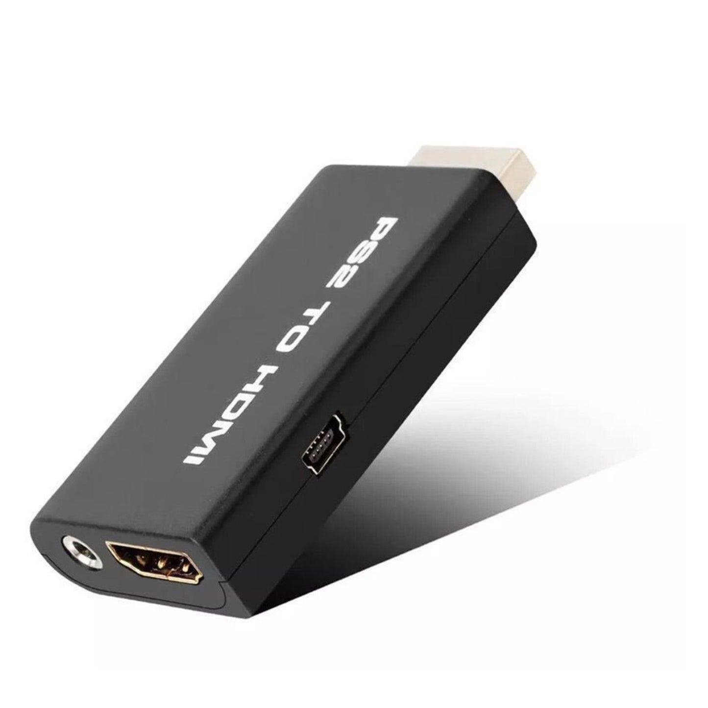 For PS2 To HDMI-Compatible Adaptor HDTV RCA AV Audio Video Converter Plug& Play