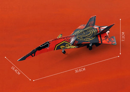1:72 31CM KDW Baidi Yixing Aerospace Fighter Plane Jet Diecast Aircraft Model