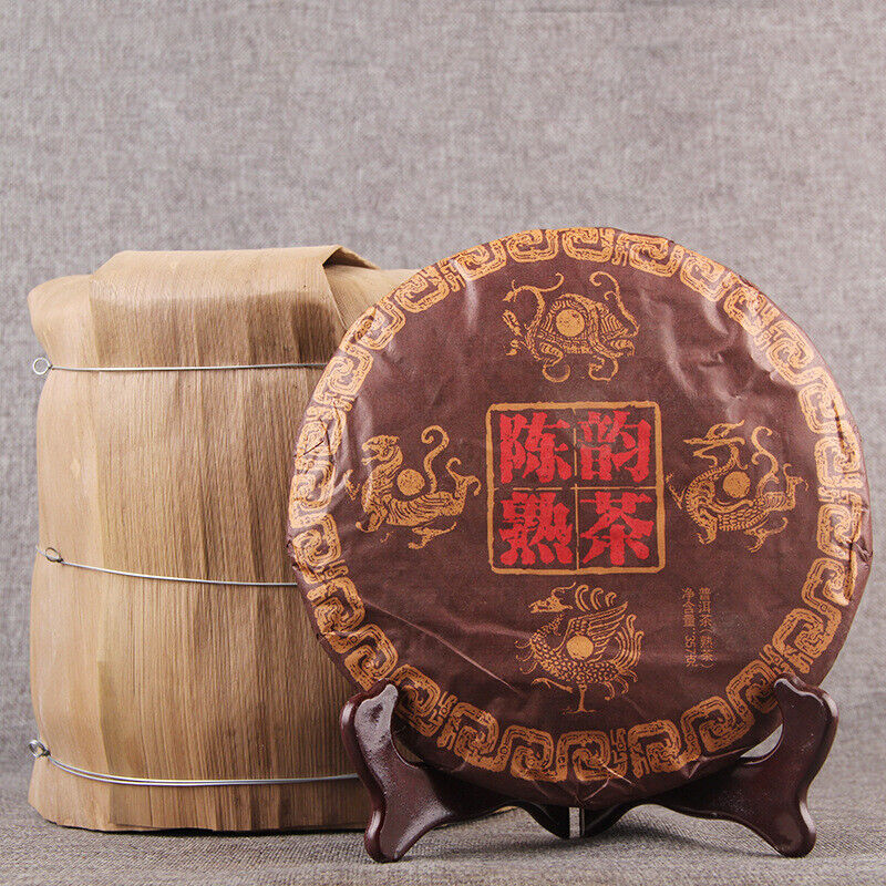 Top Chinese Pu-Erh Tea Yunnan Menghai Chen Yun Healthy Drink Ripe Pu'er Tea 357g