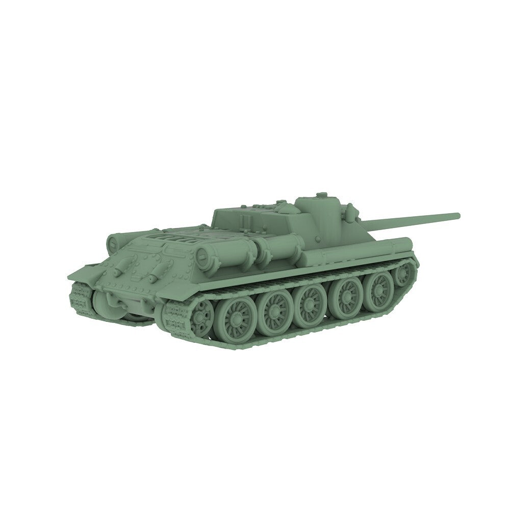 SSMODEL SS200753 1/200 Military Model Kit Soviet SU-100 Tank Destroyer