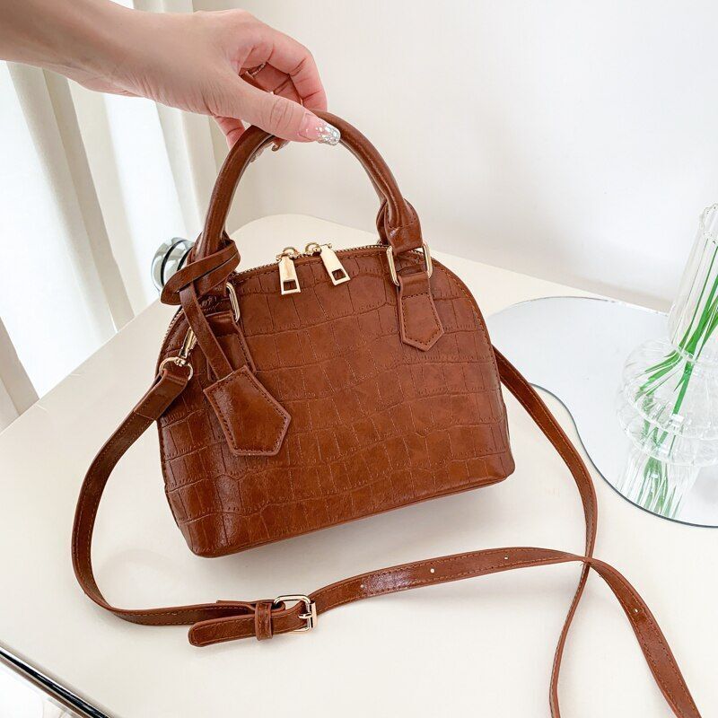 Hand Shell Bag Mini Crossbody Handbag Shoulder Purses Luxury Satchel 22*20*16 CM