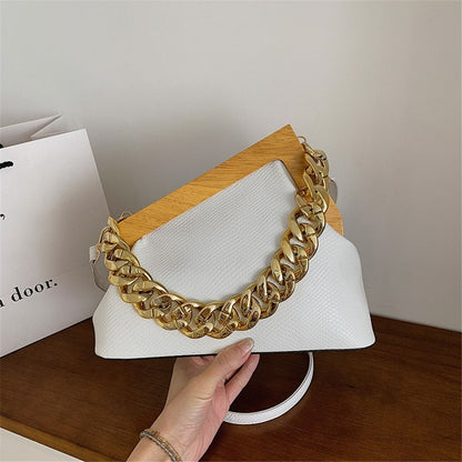 Vintage Evening Party Clutch Synthetic Leather Shoulder Crossbody Bags Handbags