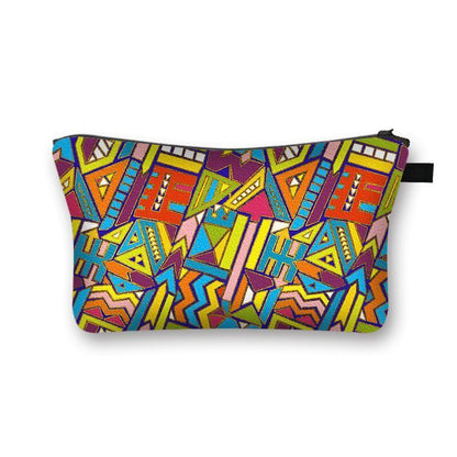 Print Cosmetic Bag Makeup Purse Cosmetic Case Lipstick Storage Bags Traveling