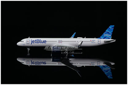 1:400 GeminiJets JetBlue BOEING A321neo Airplane Diecast Plane Aircraft Model