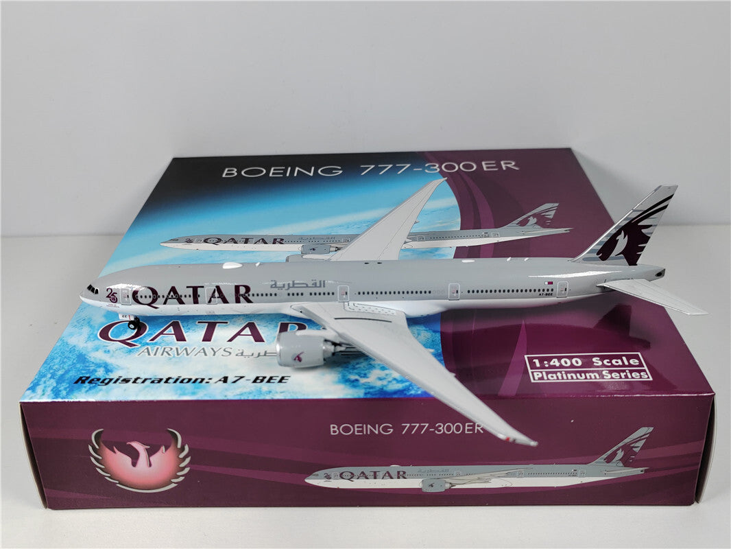 1:400 Phoenix QATAR BOEING B777-300ER Airplane Diecast Aircraft Plane Model