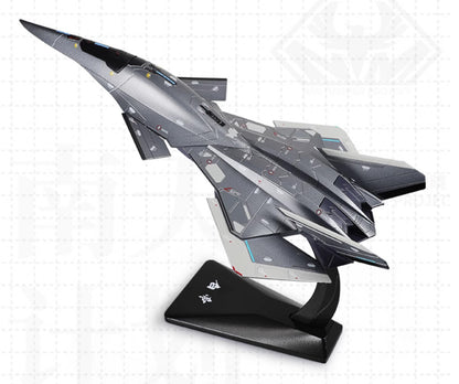 1:50 30CM KDW THE WHITE EMPEROR Aerospace Fighter Plane Diecast Aircraft Model